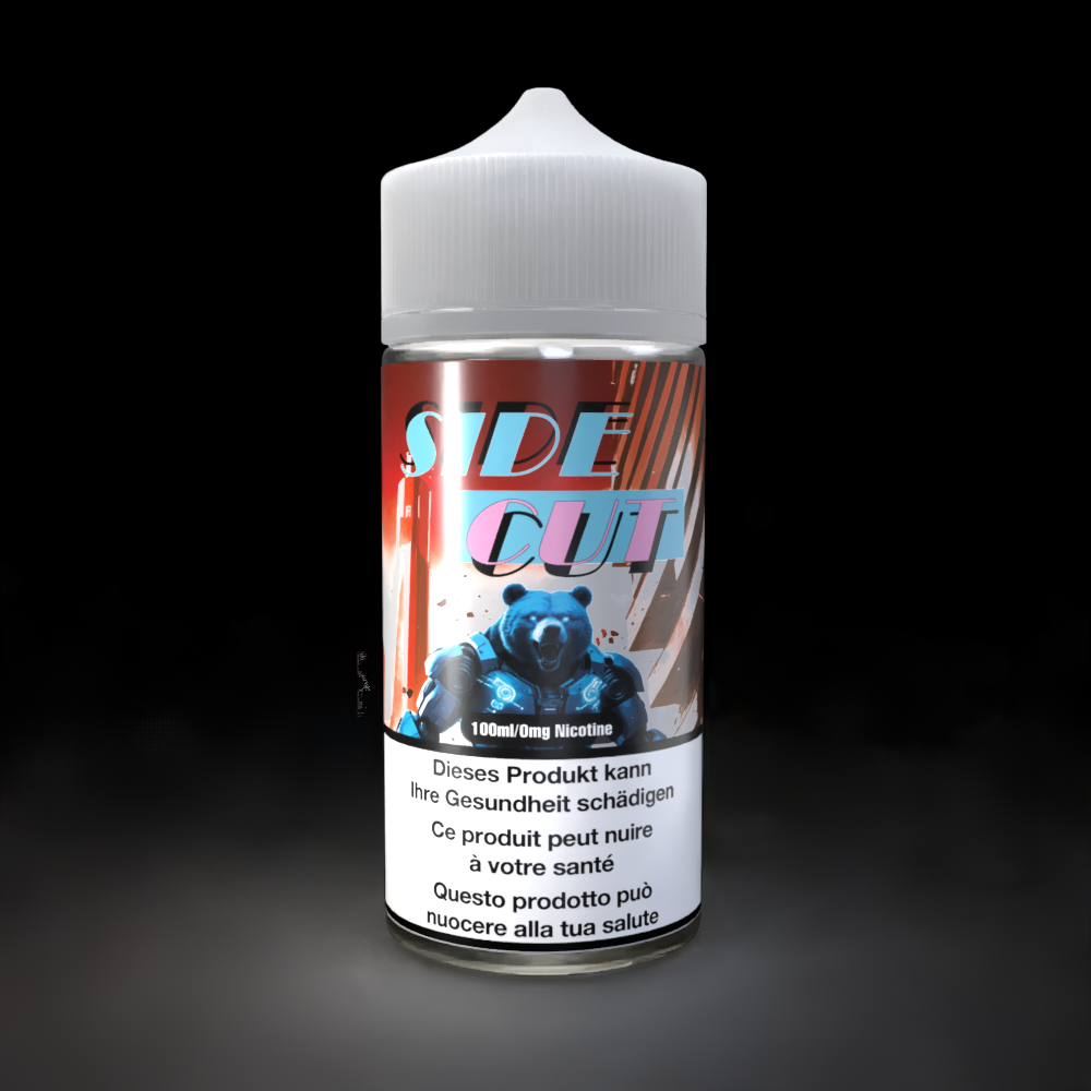 E-liquide SIDE CUT Cyber Bear Ice Gummy Bear 100 ml